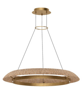 Noa LED Chandelier in Hand Rubbed Antique Brass (182|SLCH55827NTHAB)