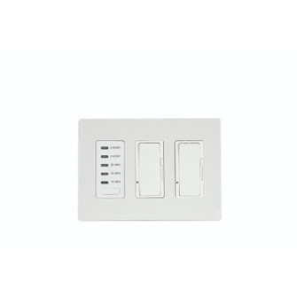 2 Dimmer And 1 Timer For Use With Control Boxes in White (40|EFSWTD2)