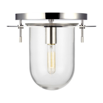 Nuance One Light Flush Mount in Polished Nickel (454|KF1051PN)