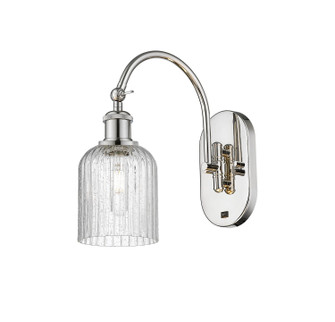 Ballston One Light Wall Sconce in Polished Nickel (405|518-1W-PN-G559-5SDY)