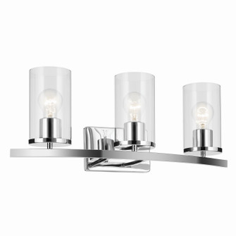 Crosby Three Light Vanity in Chrome (12|45497CHCLR)