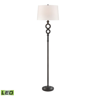 Hammered Home LED Floor Lamp in Bronze (45|D4604-LED)