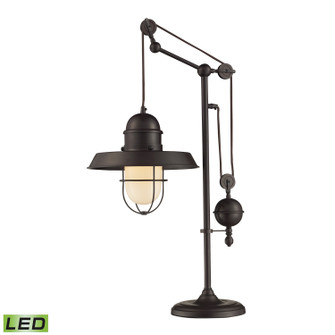 Farmhouse LED Table Lamp in Oil Rubbed Bronze (45|65072-1-LED)