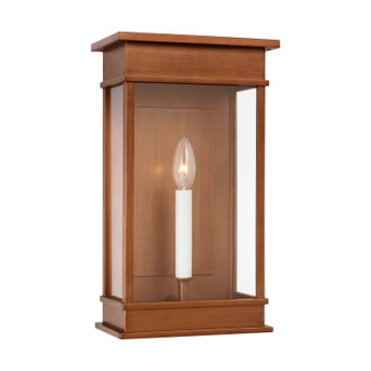 Cupertino One Light Wall Lantern in Natural Copper (454|CO1491NCP)