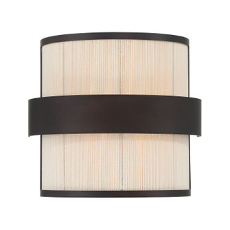 Harbor Wrap Two Light Wall Sconce in Legacy Brass (Painted) & Dark (7|3682-886)