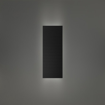 Pillar LED Outdoor Wall Sconce in Black (281|WS-W76516-40-BK)