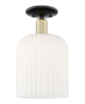 Arcadia One Light Semi-Flush Mount in Black Antique Brass (405|716-1C-BAB-G559-8GWH)