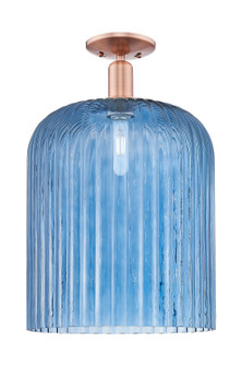 Arcadia One Light Semi-Flush Mount in Antique Copper (405|716-1C-AC-G559-12BL)