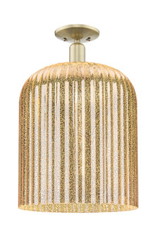 Arcadia One Light Semi-Flush Mount in Antique Brass (405|716-1C-AB-G559-12ME)