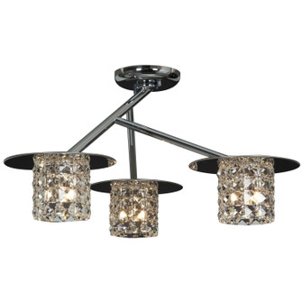 Prizm LED Semi Flush Mount in Chrome (18|23924LEDDLP-CH/CCL)