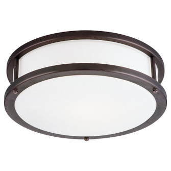 Conga Three Light Flush Mount in Bronze (18|50081-BRZ/OPL)