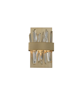 Glacier LED Wall Sconce in Brushed Champagne Gold (238|030220-038)