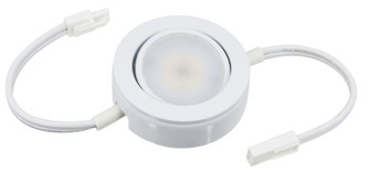 MVP Puck Light LED Puck Light in White (303|MVP-1-WH-B)