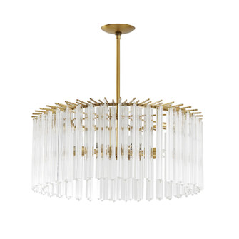 Nessa Eight Light Chandelier in Clear (314|89424)