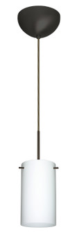 Stilo One Light Pendant in Bronze (74|1BC-440407-HAL-BR)