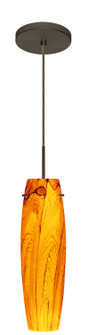 Tu Tu One Light Pendant in Bronze (74|1BT-4121HB-HAL-BR)