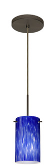 Stilo One Light Pendant in Bronze (74|1BT-440486-LED-BR)