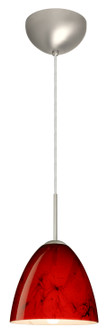 Vila One Light Pendant in Satin Nickel (74|1JC-4470MA-LED-SN)