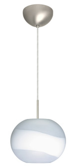 Luna One Light Pendant in Satin Nickel (74|1JC-477699-LED-SN)