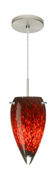 Juli One Light Pendant in Satin Nickel (74|1JT-412541-LED-SN)