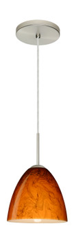 Vila One Light Pendant in Satin Nickel (74|1JT-4470HB-LED-SN)