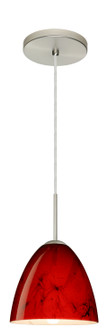 Vila One Light Pendant in Satin Nickel (74|1JT-4470MA-LED-SN)