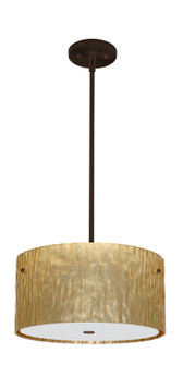 Tamburo Three Light Pendant in Bronze (74|1KT-4008GS-BR)