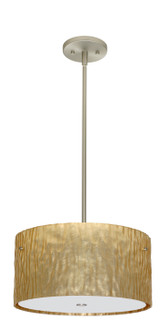 Tamburo Three Light Pendant in Satin Nickel (74|1KT-4008GS-LED-SN)