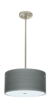 Tamburo Three Light Pendant in Satin Nickel (74|1KT-4008TN-SN)