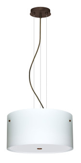 Tamburo Three Light Pendant in Bronze (74|1KV-400807-BR)