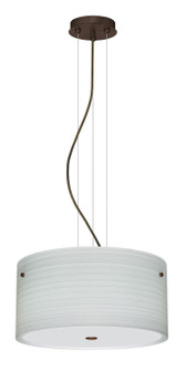 Tamburo Three Light Pendant in Bronze (74|1KV-4008KR-BR)