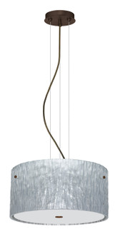 Tamburo Three Light Pendant in Bronze (74|1KV-4008SS-LED-BR)