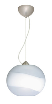 Luna One Light Pendant in Satin Nickel (74|1KX-477699-LED-SN)