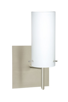 Copa One Light Wall Sconce in Satin Nickel (74|1SW-440307-SN-SQ)