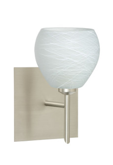 Tay Tay One Light Wall Sconce in Satin Nickel (74|1SW-560560-SN-SQ)