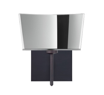 Groove One Light Wall Sconce in Bronze (74|1SW-6773MR-BR-SQ)