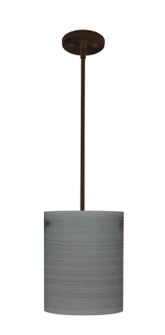 Tamburo One Light Pendant in Bronze (74|1TT-4006TN-LED-BR)