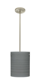 Tamburo One Light Pendant in Satin Nickel (74|1TT-4006TN-SN)