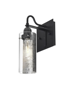 Duke One Light Wall Sconce in Black (74|1WG-DUKESF-BK)