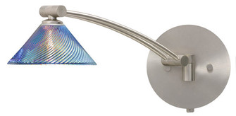 Kona One Light Swing Arm Wall Sconce in Satin Nickel (74|1WW-550493-SN)