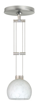 Palla One Light Pendant in Satin Nickel (74|1XA-565819-SN)