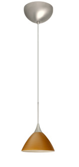 Domi One Light Pendant in Satin Nickel (74|1XC-1743OK-LED-SN)