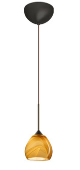 Tay Tay One Light Pendant in Bronze (74|1XC-5605HN-BR)