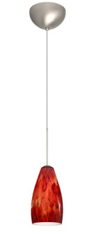 Karli One Light Pendant in Satin Nickel (74|1XC-719841-SN)