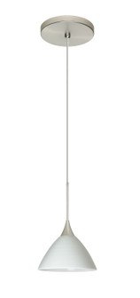 Domi One Light Pendant in Satin Nickel (74|1XT-1743KR-LED-SN)