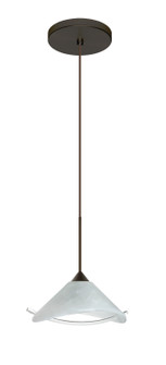 Hoppi One Light Pendant in Bronze (74|1XT-181304-LED-BR)