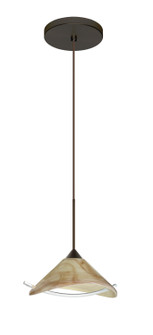 Hoppi One Light Pendant in Bronze (74|1XT-181305-BR)
