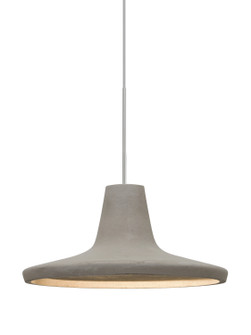 Modus One Light Pendant in Satin Nickel (74|1XT-MODUSTN-LED-SN)