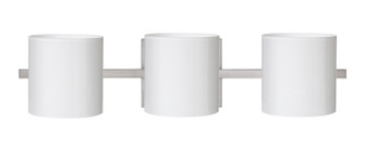 Pogo Three Light Wall Sconce in Satin Nickel (74|3WS-718006-SN)