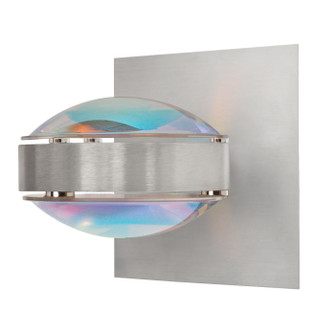 Optos One Light Wall Sconce in Brushed Aluminum (74|OPTOS1W-CDCD-BA)